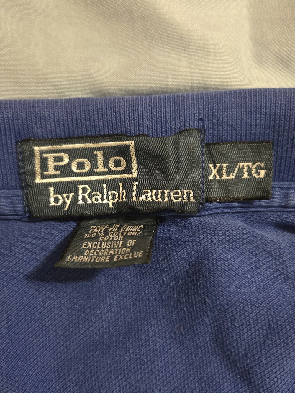 Ralph Lauren  Classic Fit Blue Polo Shirt
